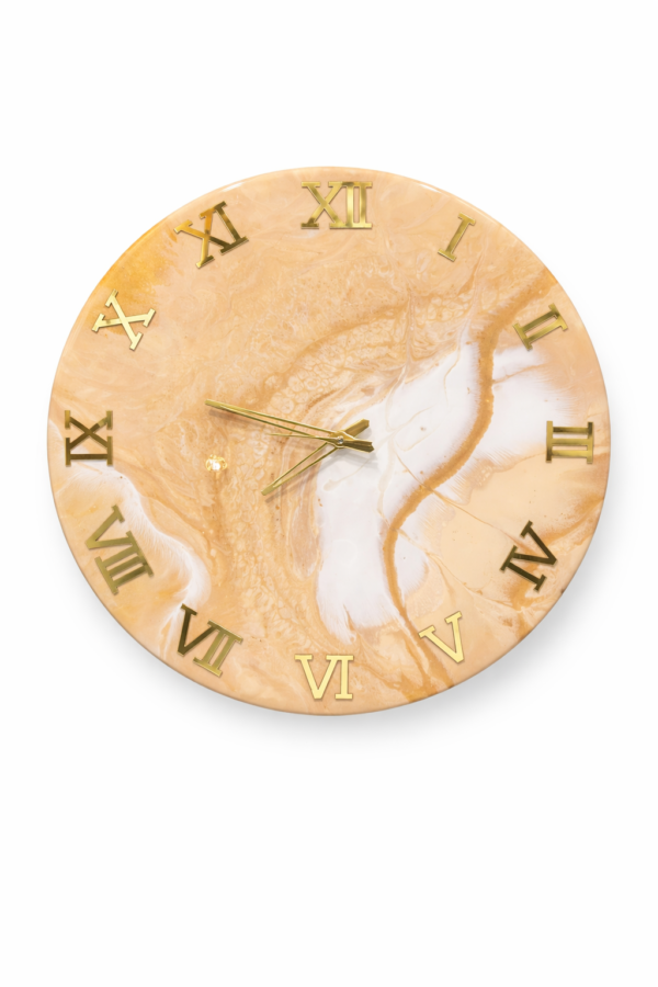 Elegent Luxury Resin Wall Clock
