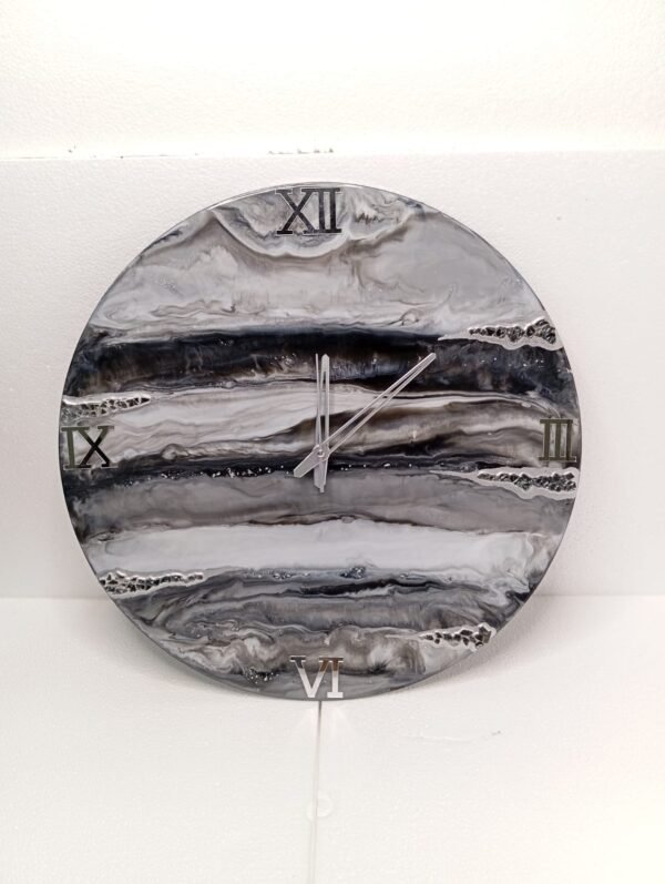 Resin Wall Clock (Unique Style Handmade Wall Clock)